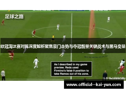 欧冠淘汰赛对阵深度解析聚焦豪门走势与夺冠前景关键战术与黑马变量